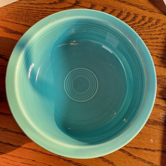 Fiesta Other - Vintage Fiesta 8.5" Nappy Bowl ~ Fiestaware ~ Serving Bowl ~ Turquoise
